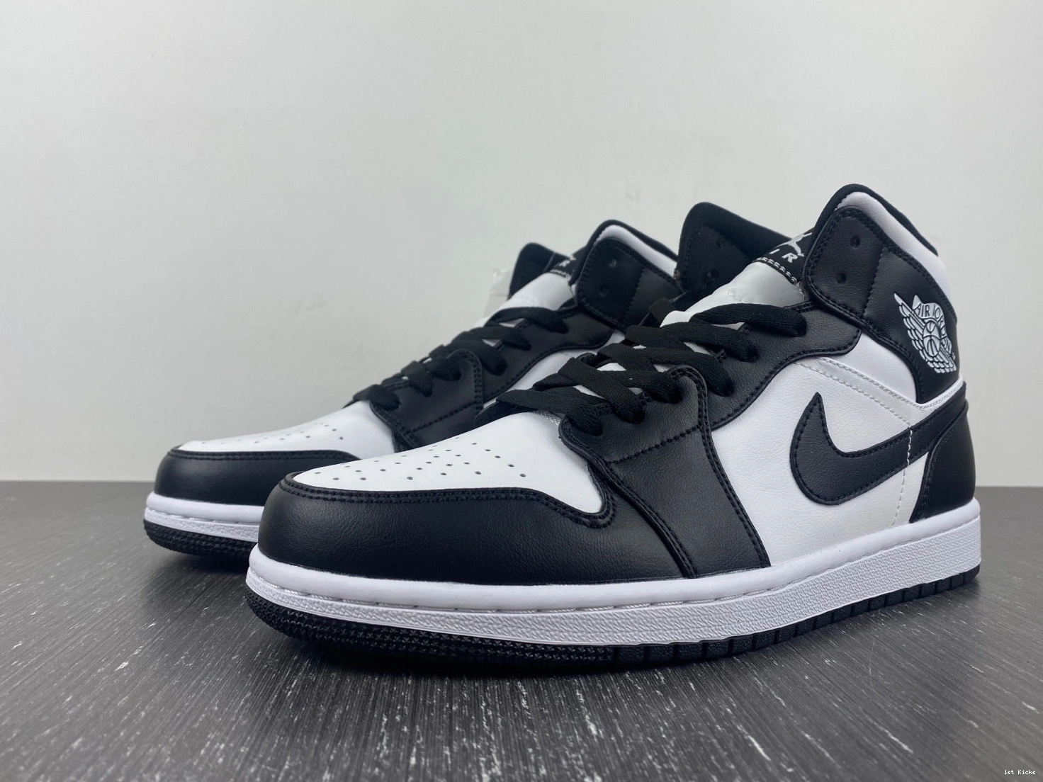 "Black Mid Air Jordan White" 1 DV0991-101 1103